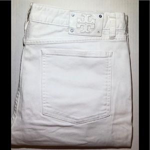 Tory Burch Cropped Skinny Jeans Sz 32